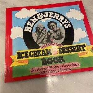 Ben and Jerry’s ice cream and dessert recipe book